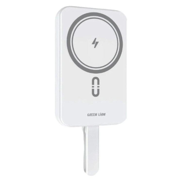 پاور بانک گرین لاین مدل MagSafe Lite PD 20W ظرفیت 10000 میلی آمپر ساعت