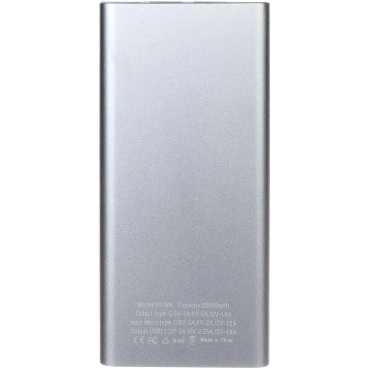 پاوربانک فست شارژ Yoshita 20000mAh مدل YP-006 22.5W